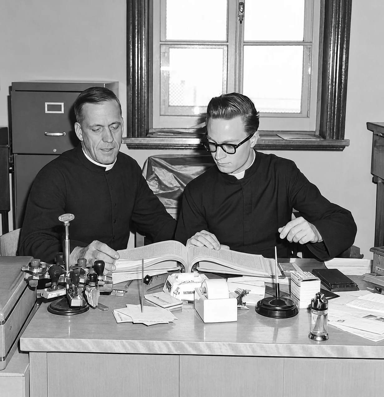 Fr Joseph y Normand Martin