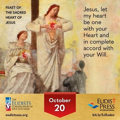 Imagen de la fiesta del Sagrado Corazón de Jesús, 20 de octubre