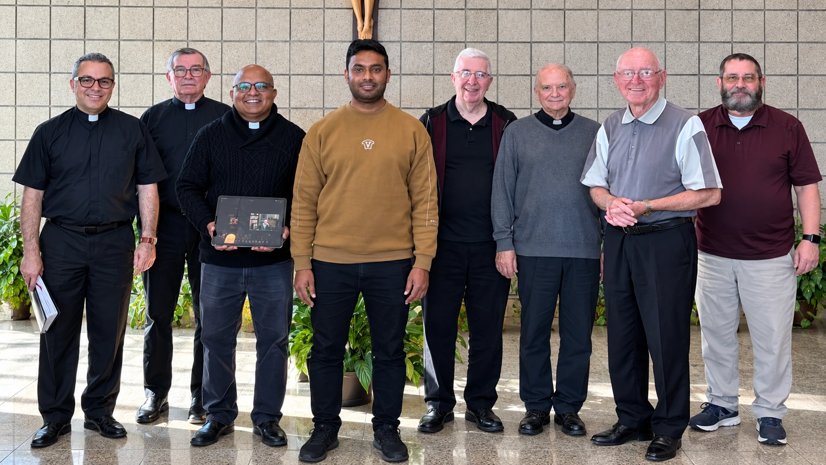 Members of the Eudist family gathered for mission.